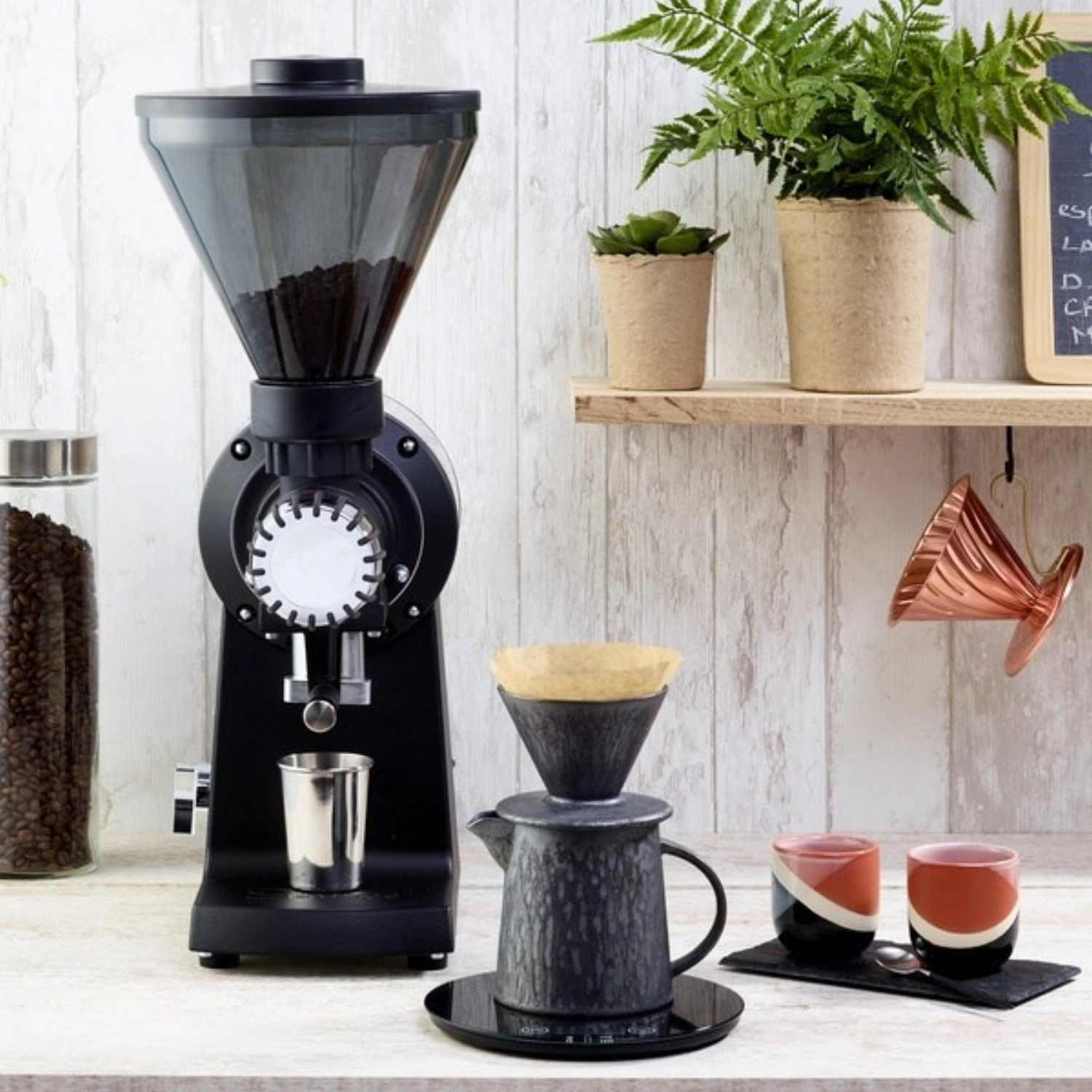 Kaffeemühle horizontal mikrometrisch