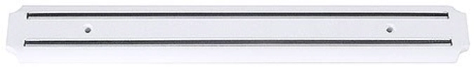 Magnet-Messerhalter 50 cm, aus weißem Kunststoff