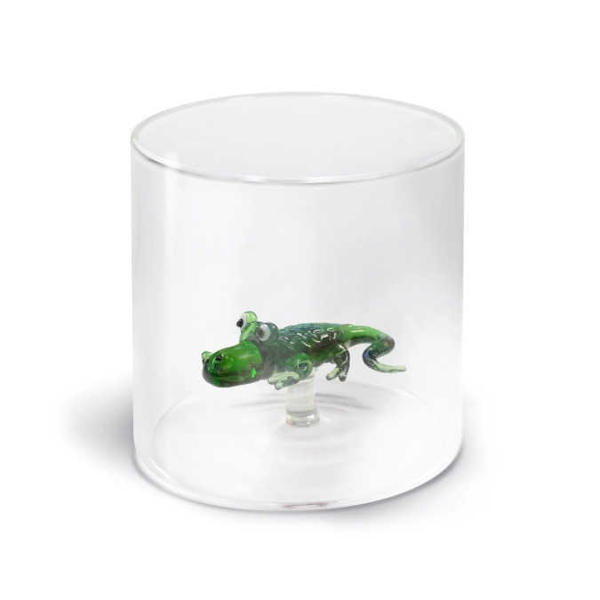 Borosilikat Trinkglas Alligator