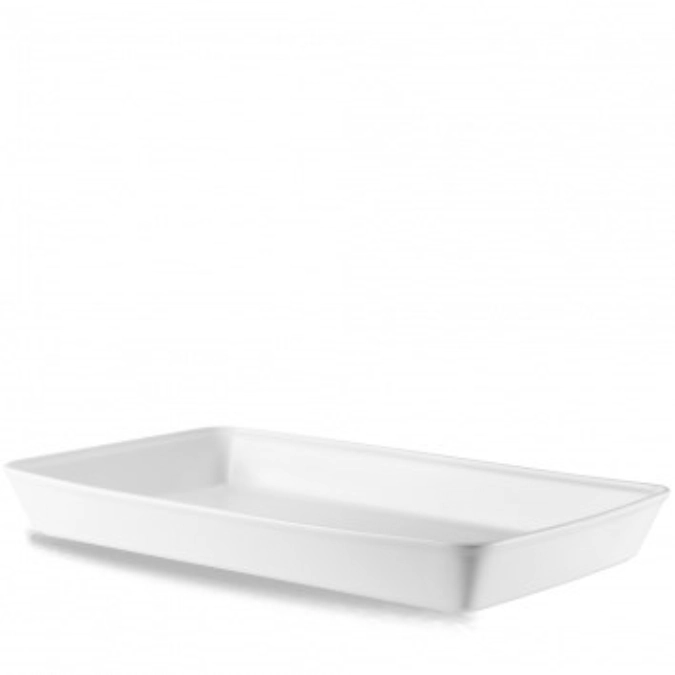 Cookware White rechteckige Backform 53x32.5x6.2cm 6lt