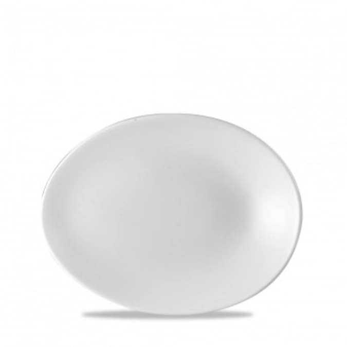 Profile White ovaler Teller 19.5x15x2.5cm