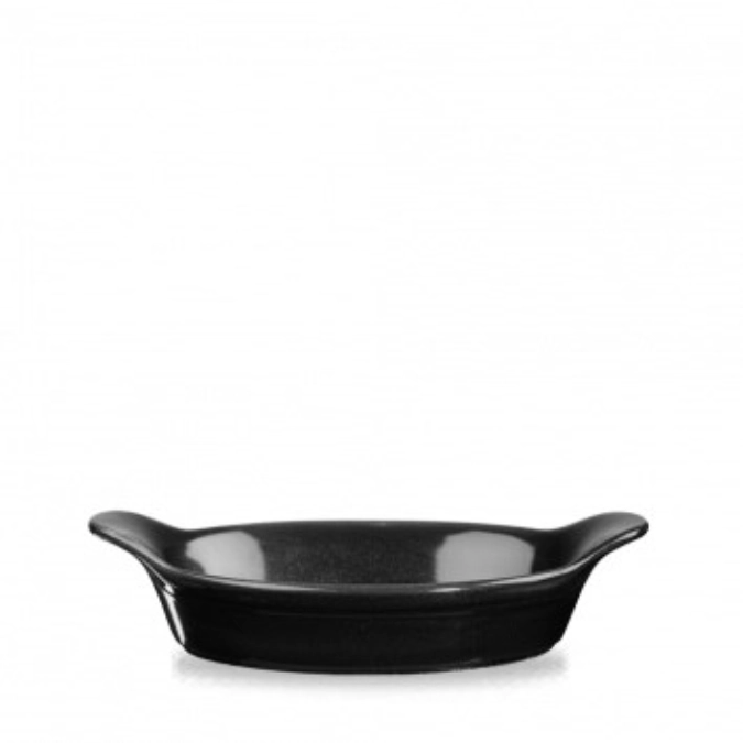 Cookware Onyx Black Schale rund mit Griff 17.5x21.5cm