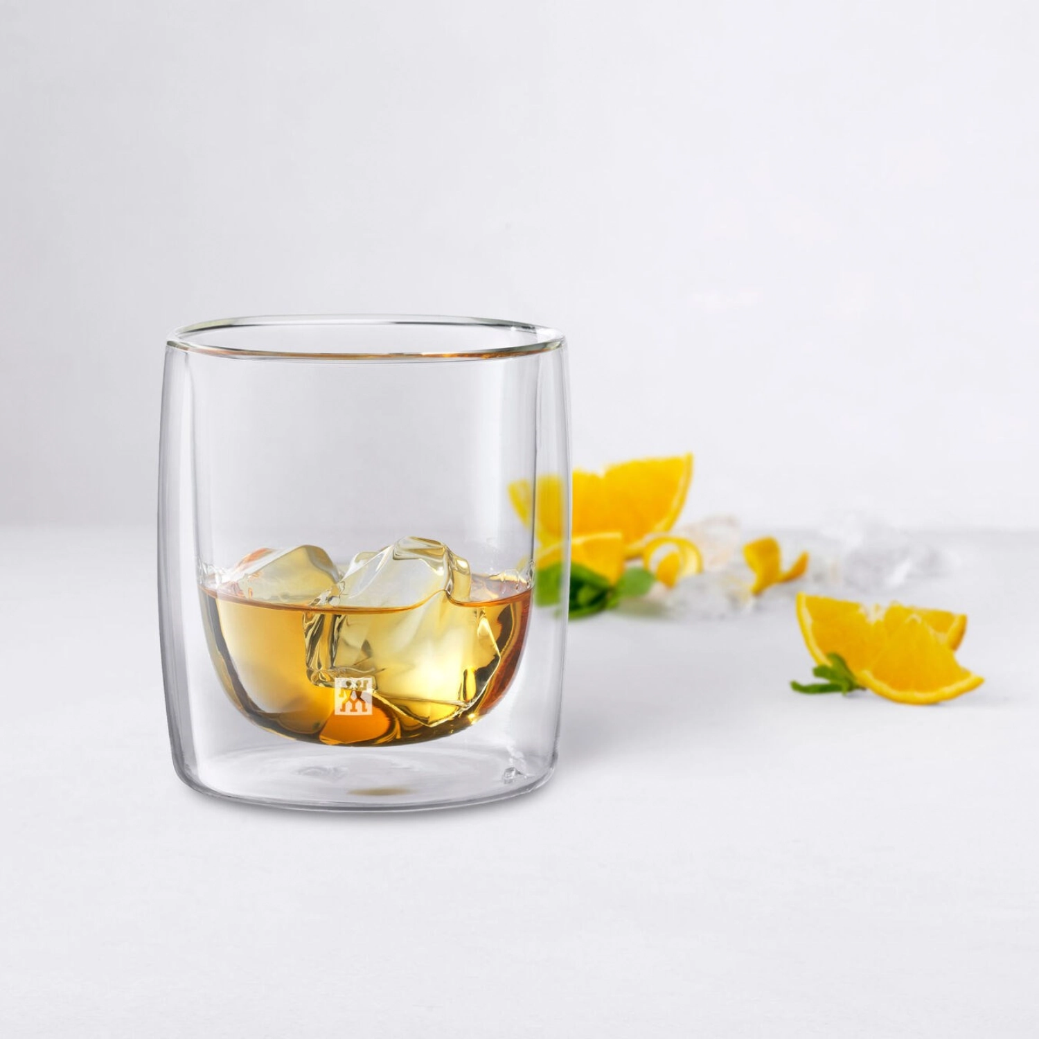 Sorrento Bar Whisky Gläser doppelwandig, 2er Set, 266 ml
