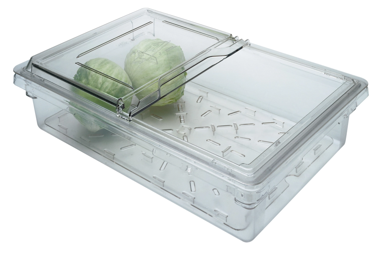 Polycarbonat Lebensmittel-Aufbewahrungsbox Abtropfplatte