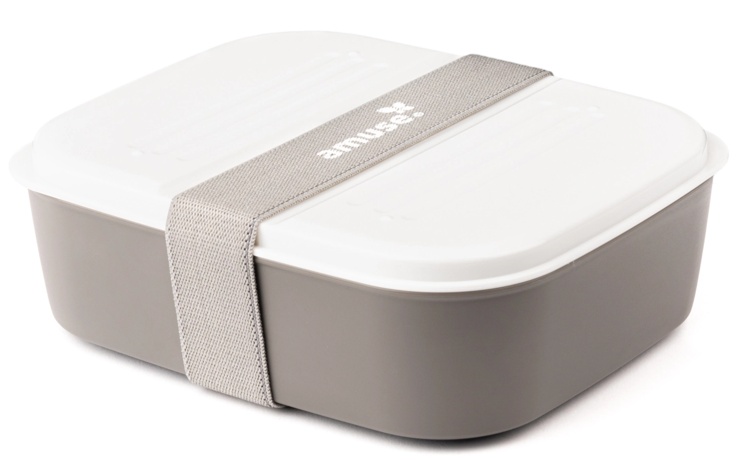 Amuse Basic Lunchbox 3 In 1 180X150X85mm Grau