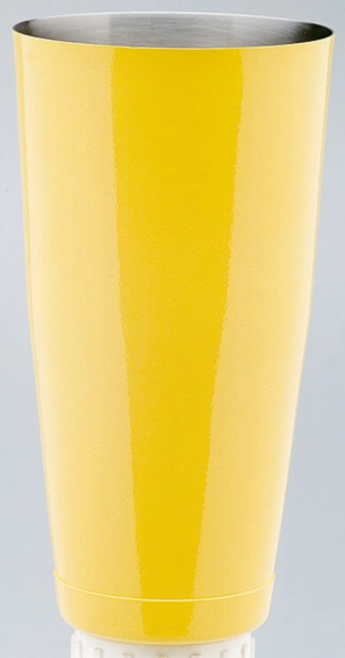 Boston Shaker gelb 0.9lt D9.2cm