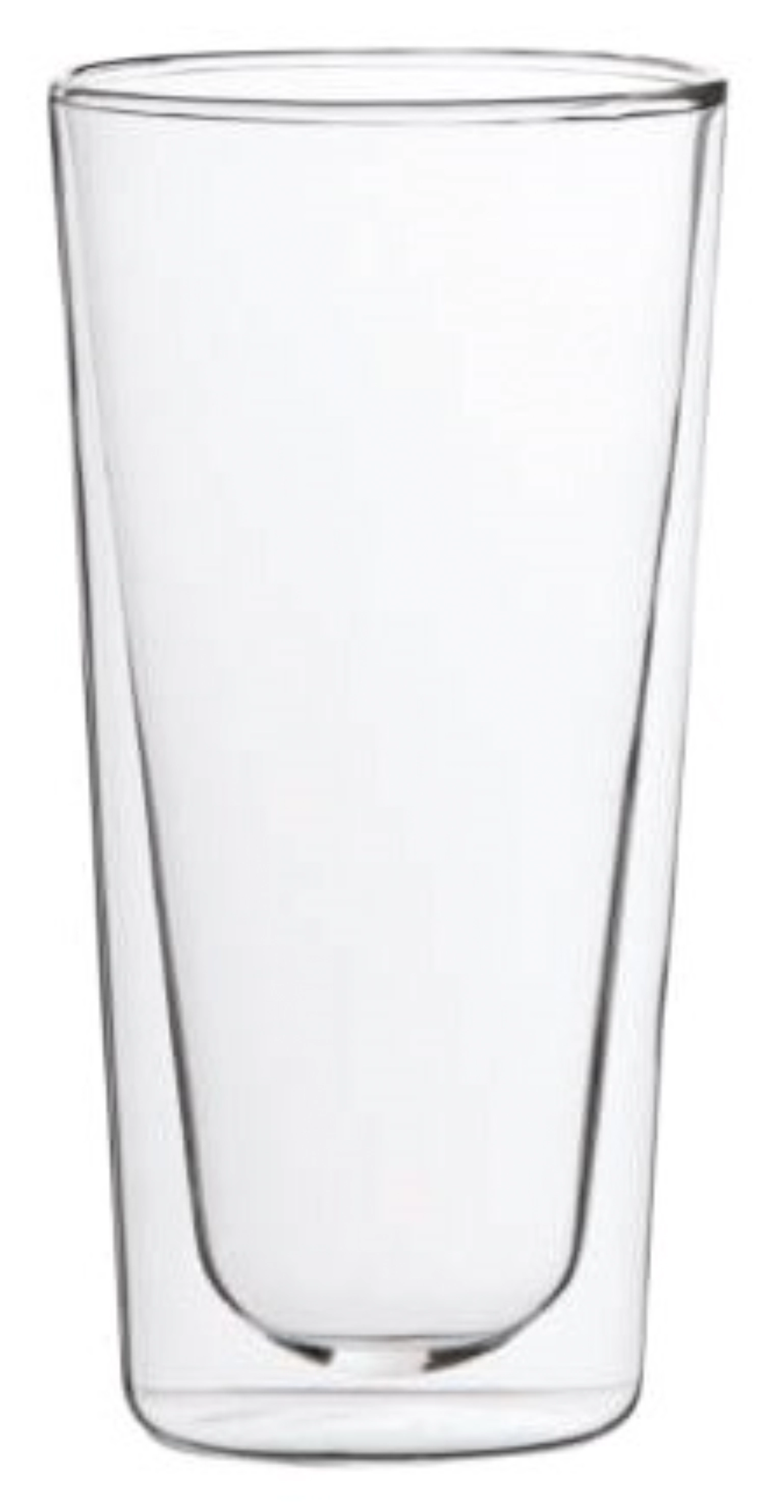 Longdrinkglas 0,35L, D7,8cm , H15,5cm, doppelw 6er