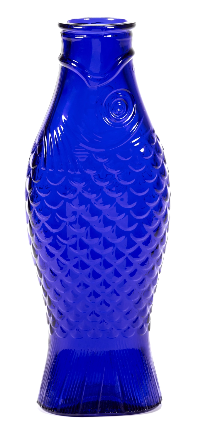 P. Navone Fish & Fish Flasche 1l blau