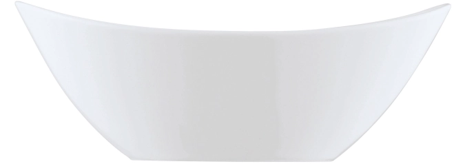 Schüsseln oval Form 2000 Weiss