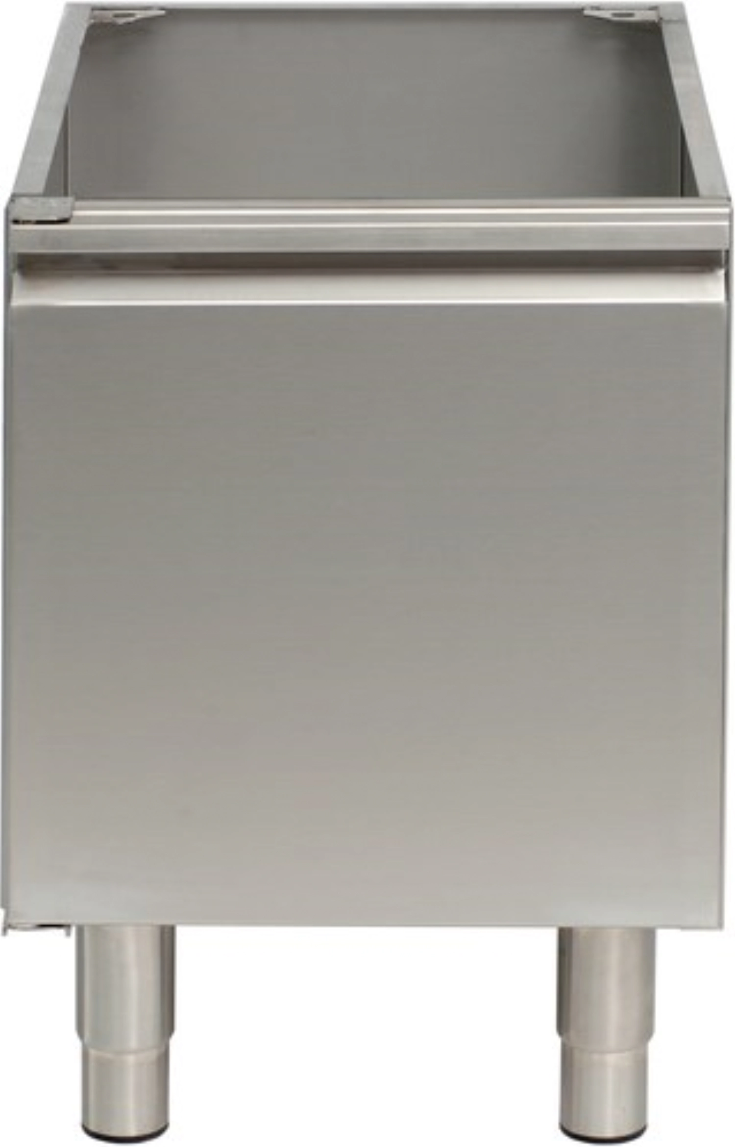 Armoire chauffante sous plan avec porte battante, L400xP575x