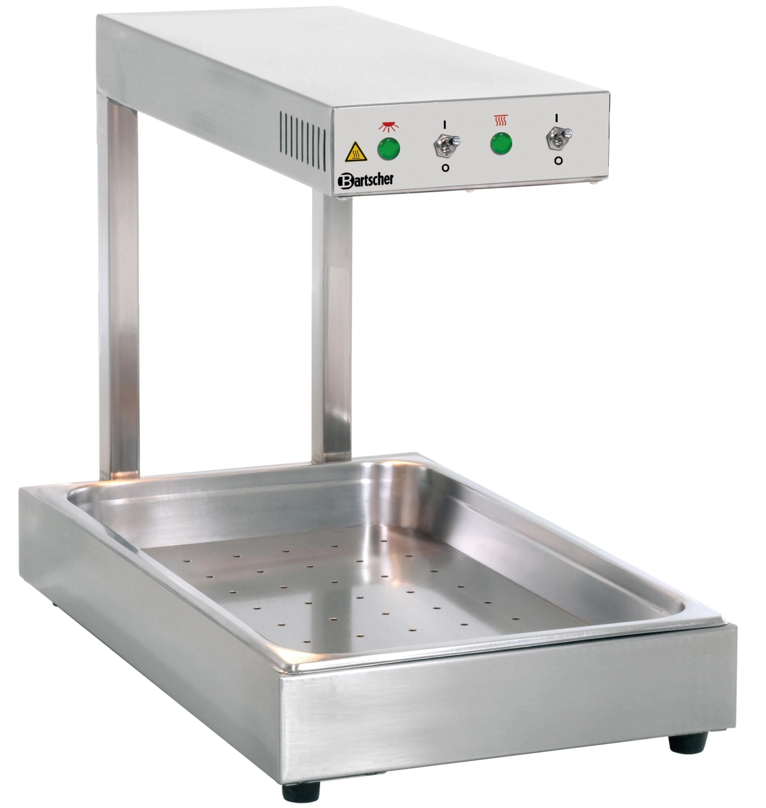 Pont chauffant à infrarouge GN 1/1, L330xP560xH500mm