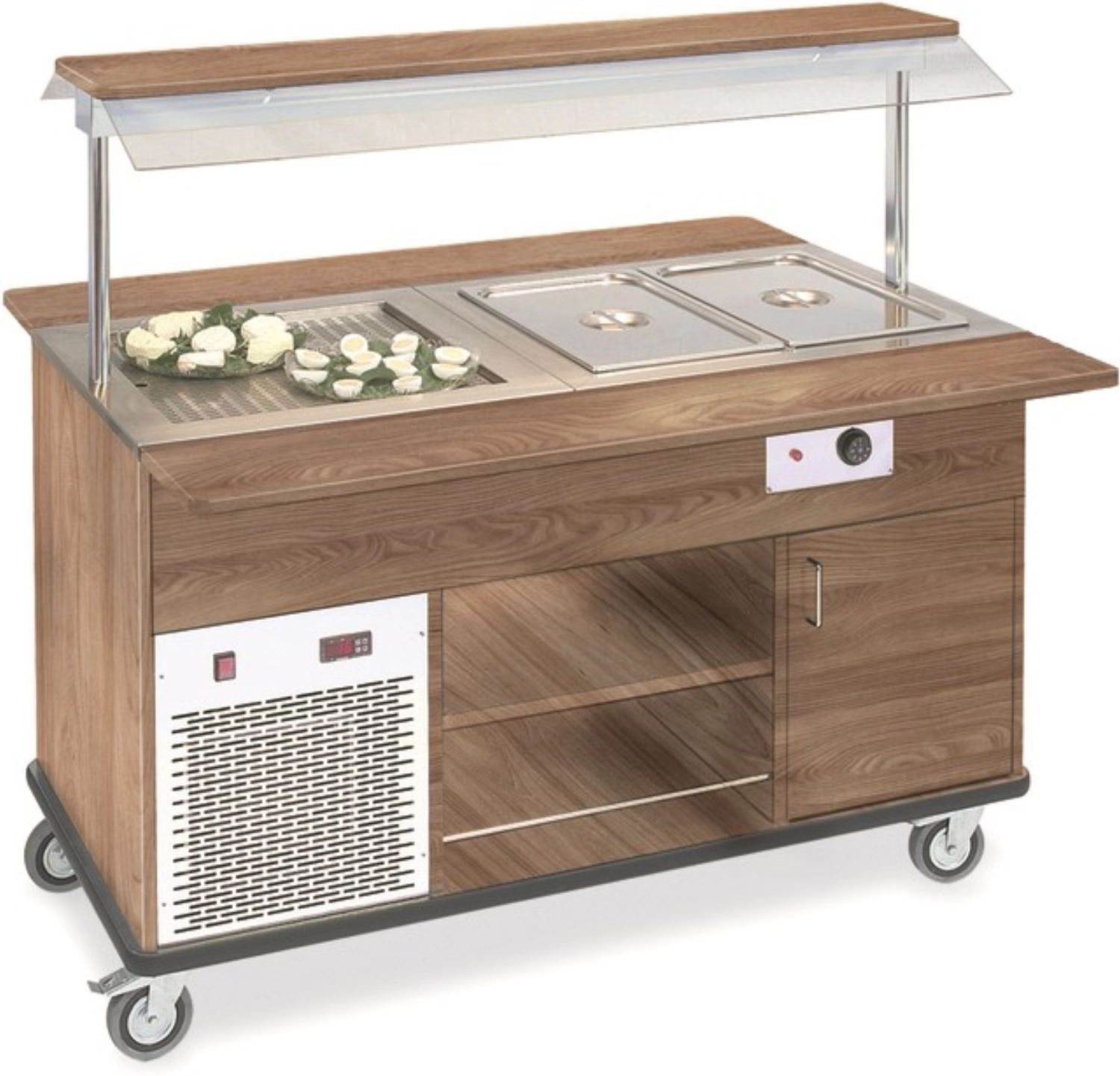 Chariot à buffet combi