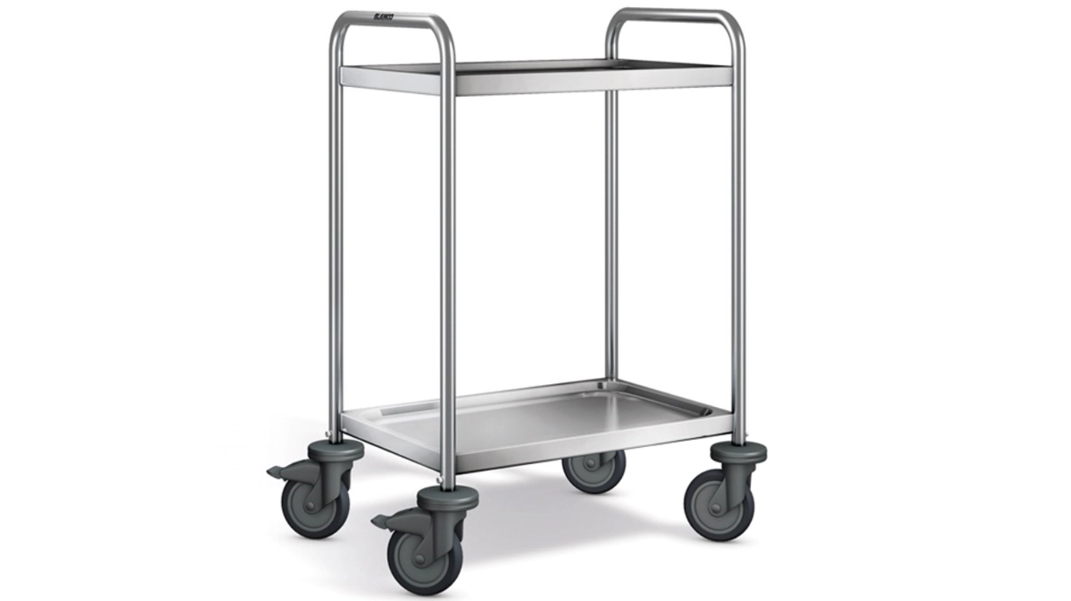 Chariot de service SW6x4-2, 700x500x950mm, roulettes en plas