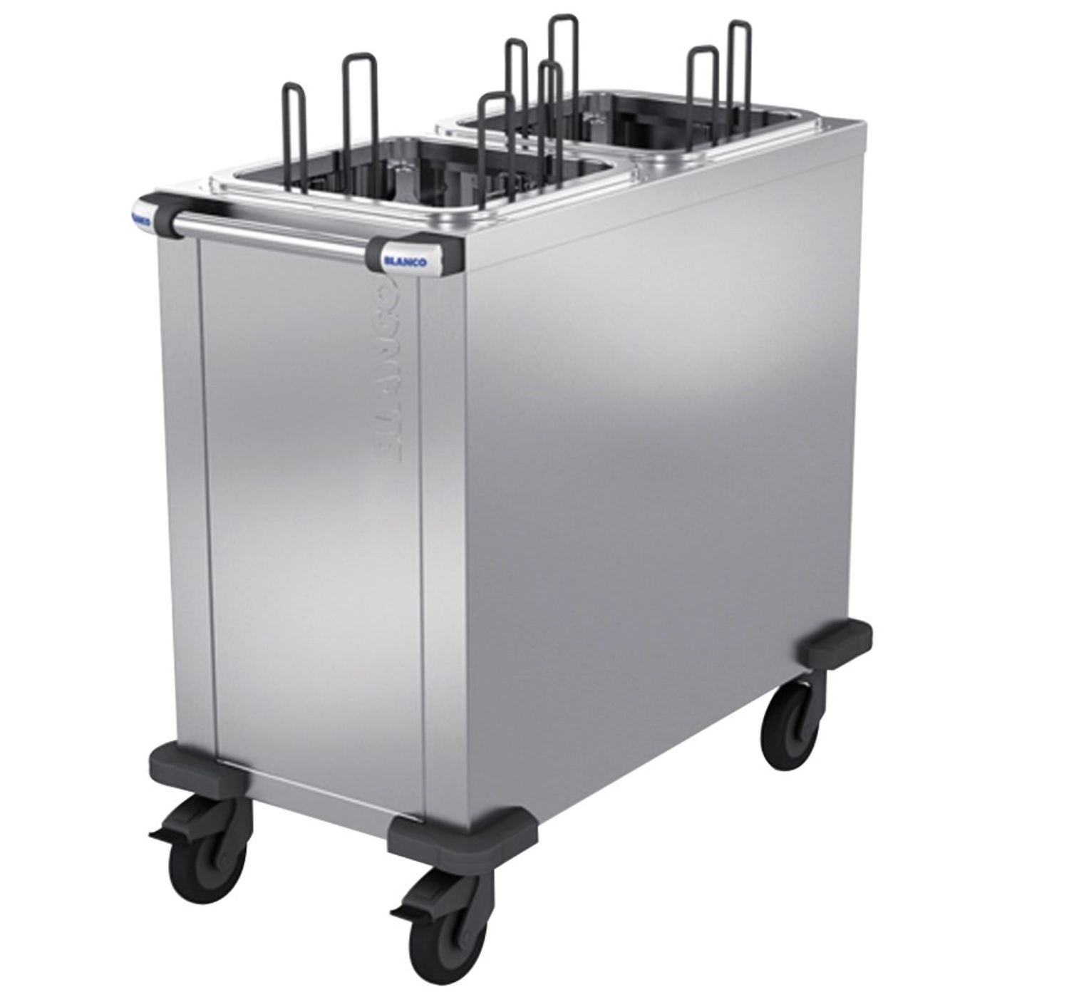 Distributeur d'assiettes bitube non chauffé TS-2 18-33