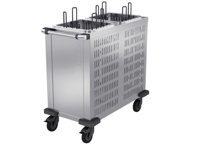 Tellerspender mit Kühlschlitzen TS-K2 18-33, 990x520x1030mm
