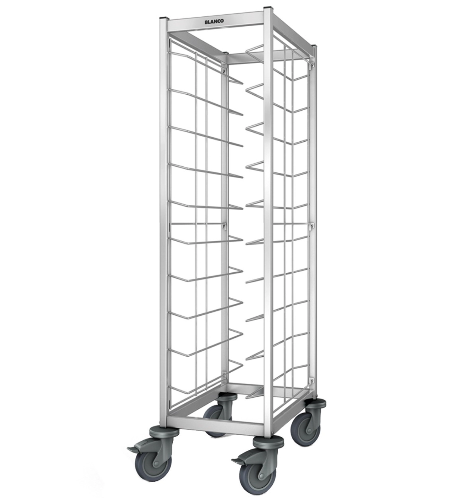 Tablett-Abräumwagen TAW 10 EN, 513x673x1550mm