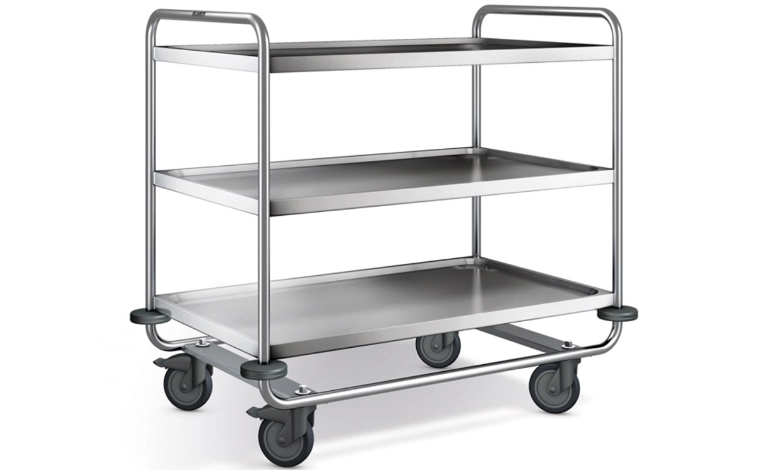 Chariot de service SW10x6-3 1100x700x1010mm, roues en plasti