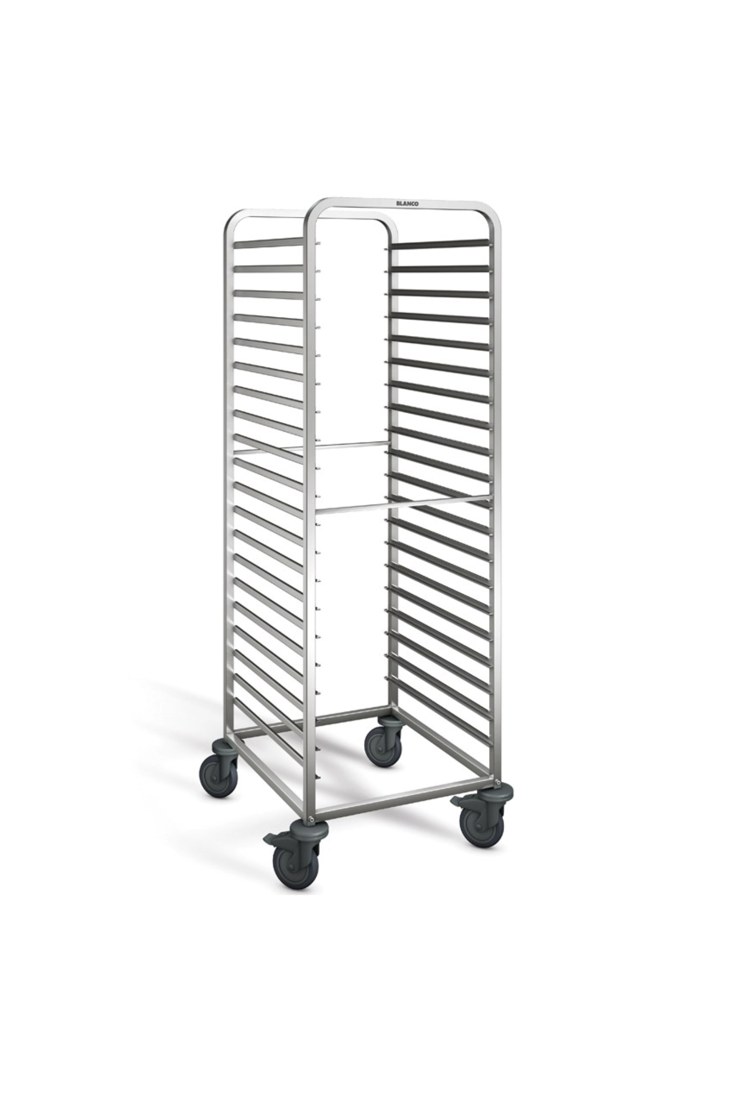 Chariot à étagères RWR 161-20, 662x733x1800mm, roulettes en