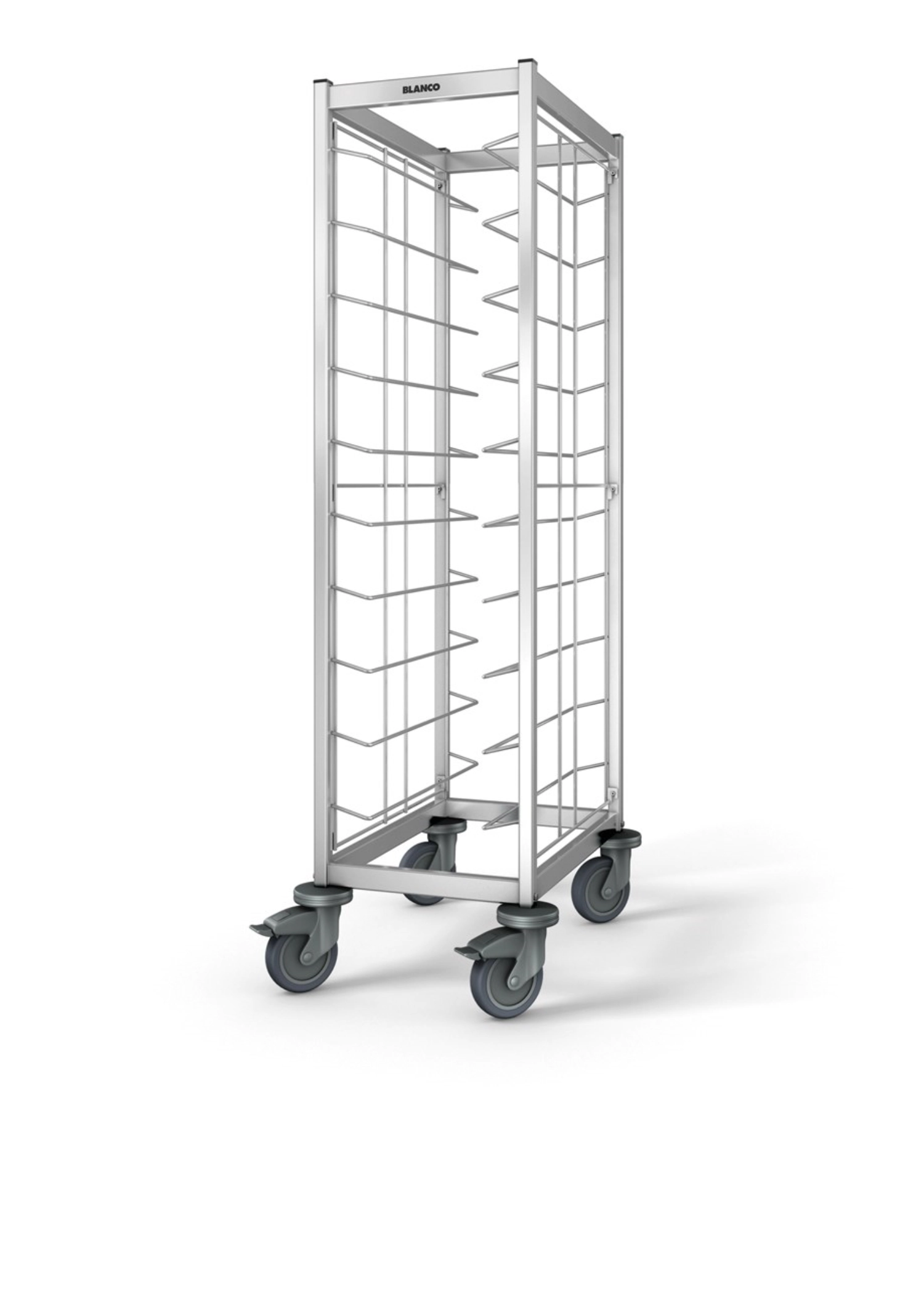 Tablett-Abräumwagen TAW 12 EN, 513x673x1550mm