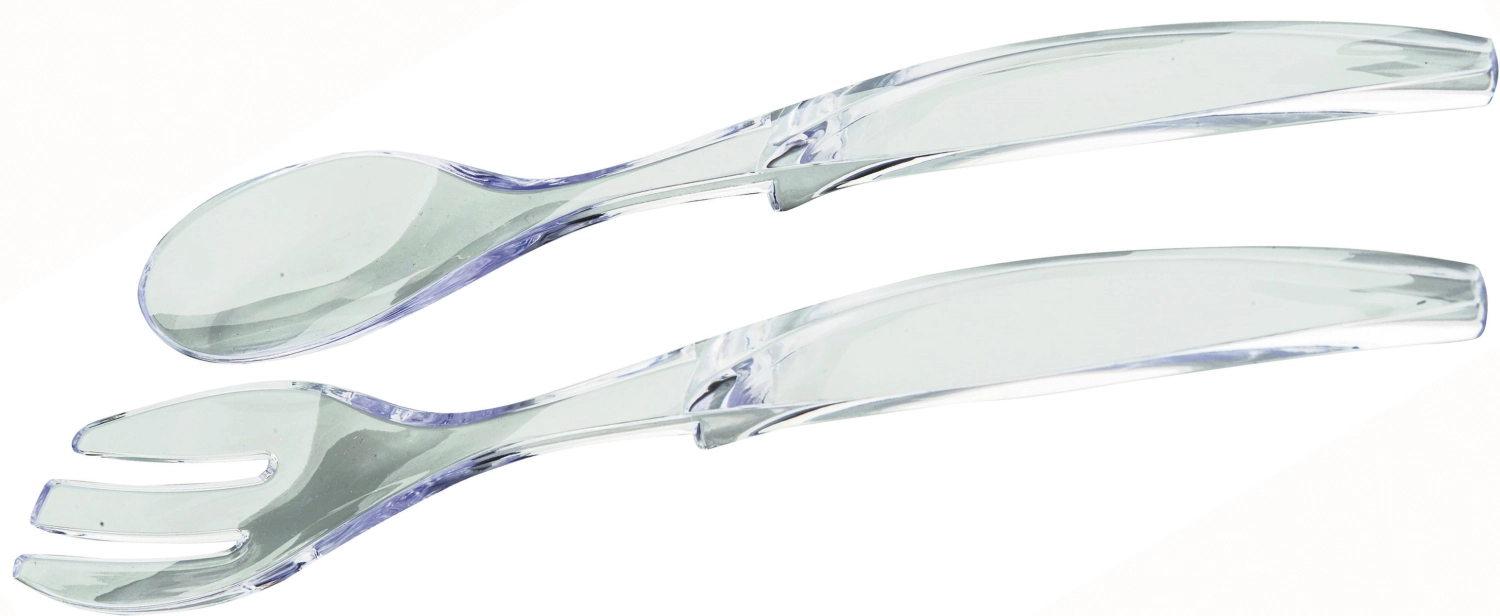 Salatbesteck Acryl 30cm