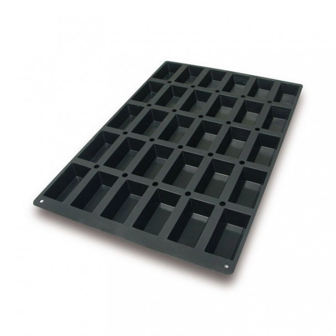 Silikon Backform 60x40cm Minikuchen 0.110lt 9.9x4.9cm