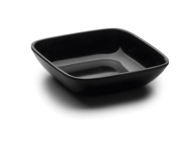 Gourmetschale schwarz 10x10cm H2.5cm 0.12lt
