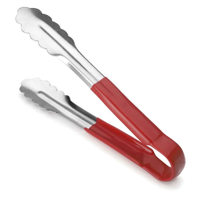 Foodzange 24cm mit rotem Griff