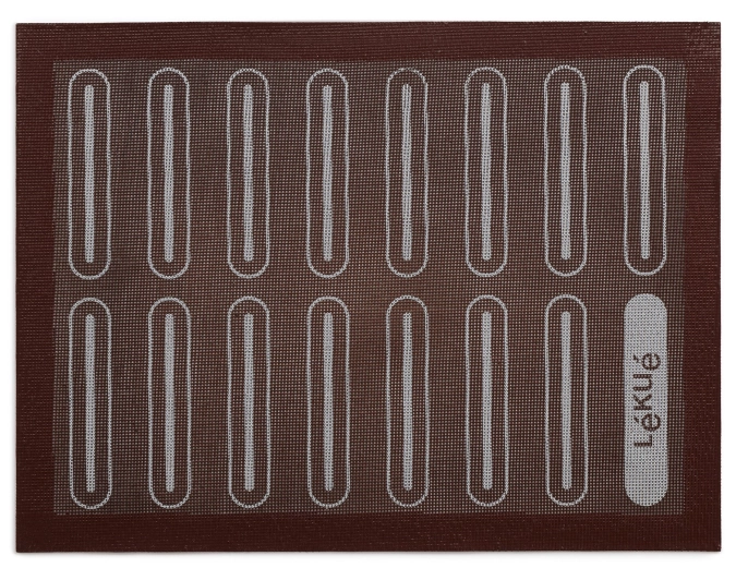 Tapis de cuisson microperforé 30x40 marron