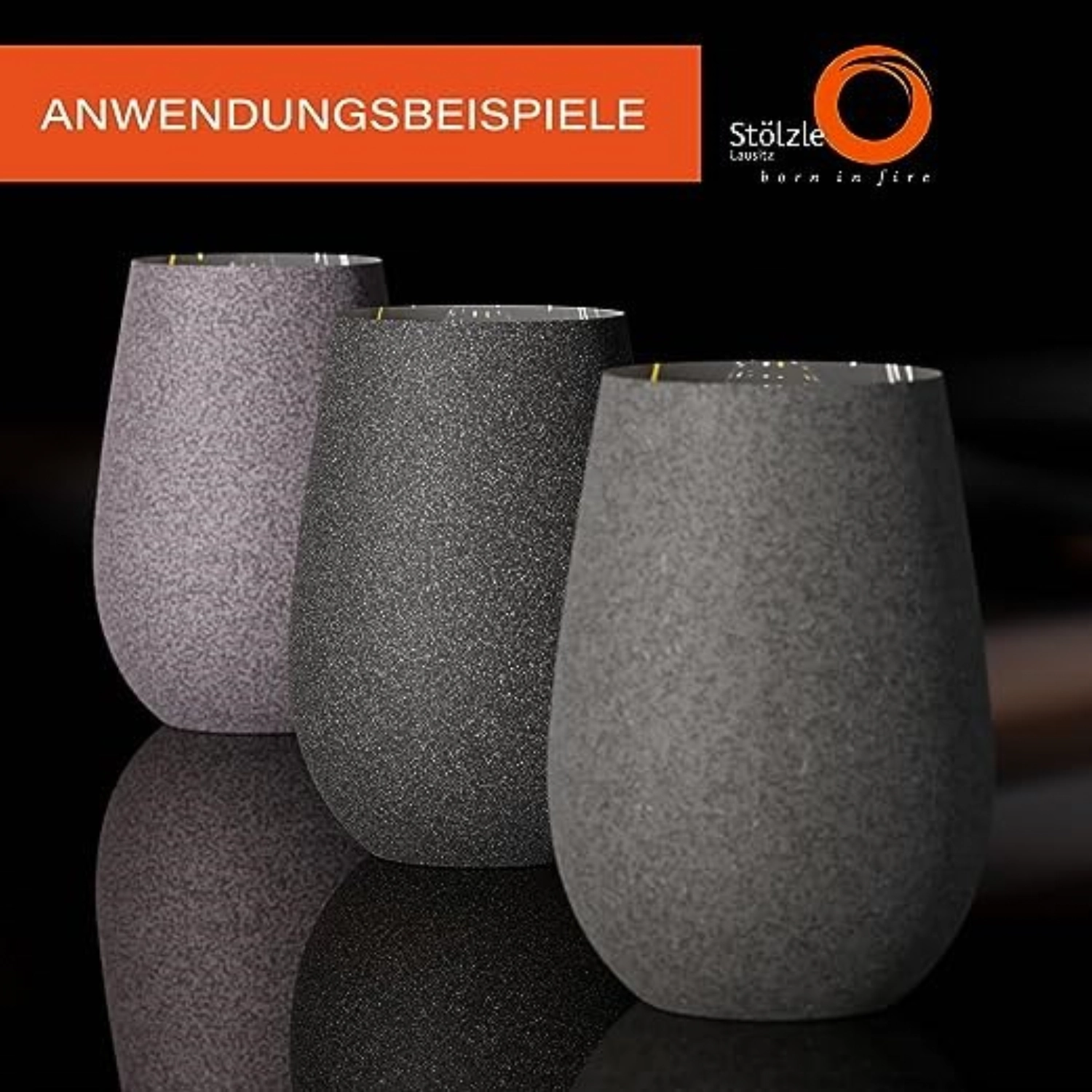 Gobelet à long drink Stones Basalt 465ml