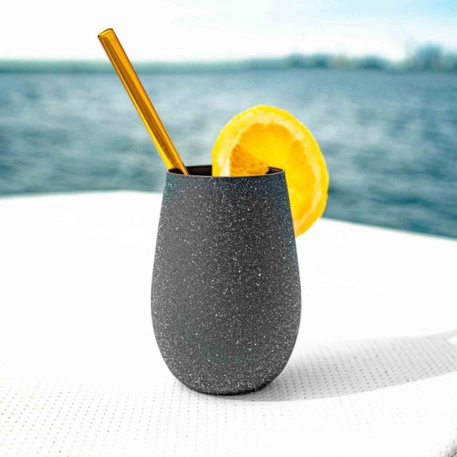 Gobelet à long drink Stones Basalt 465ml