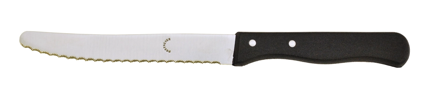 Pizzamesser mit schwarzem Griff