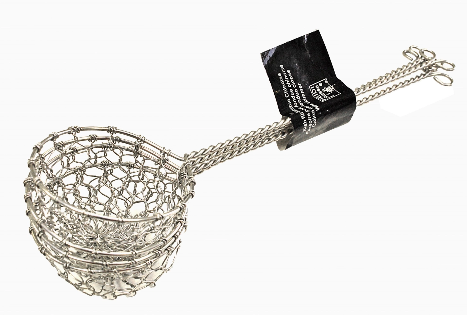 4er Set Sieb für Fondue Chinoise