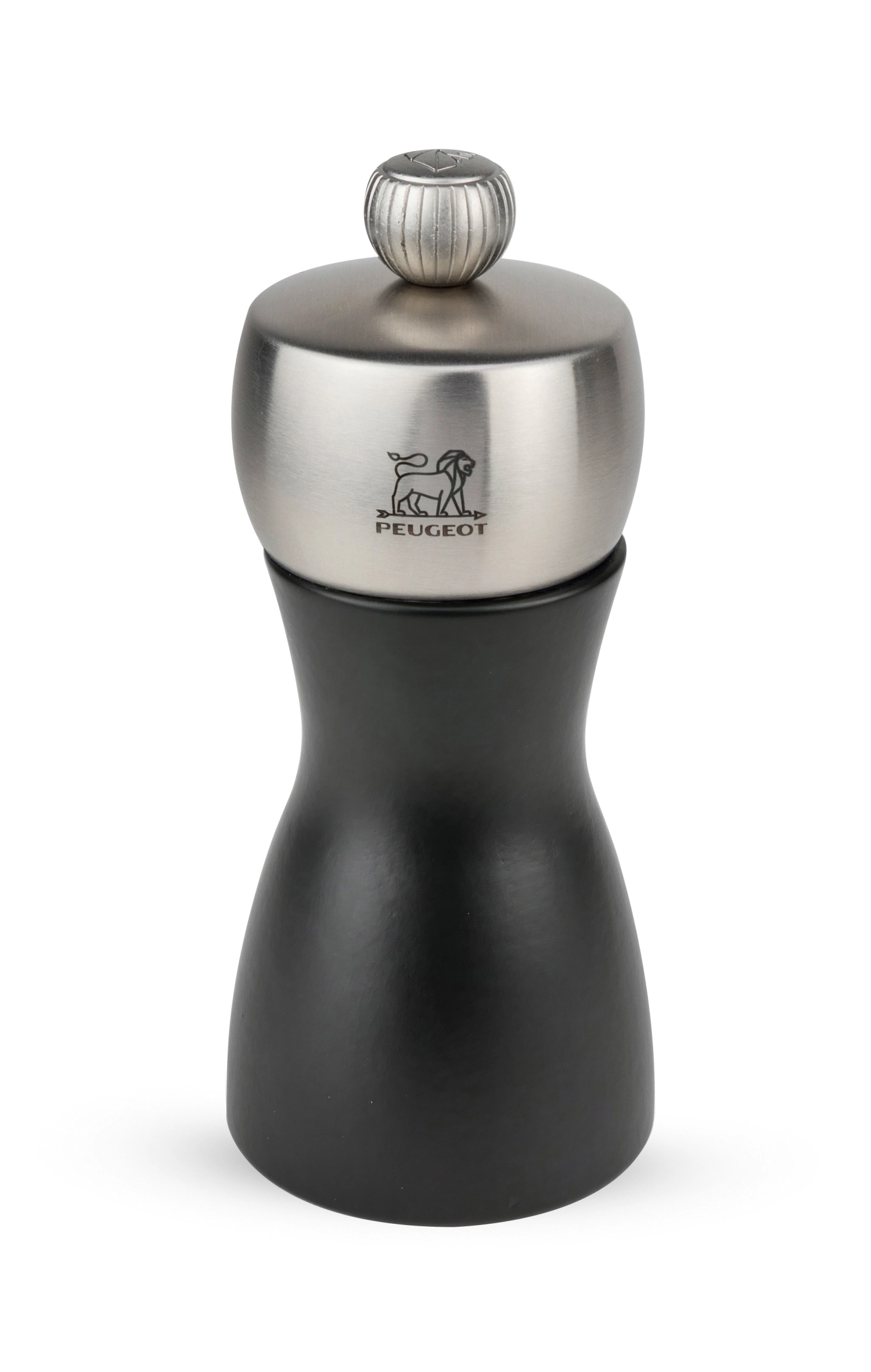 Salzmühle Fidji 12cm Inox/schwarz matt