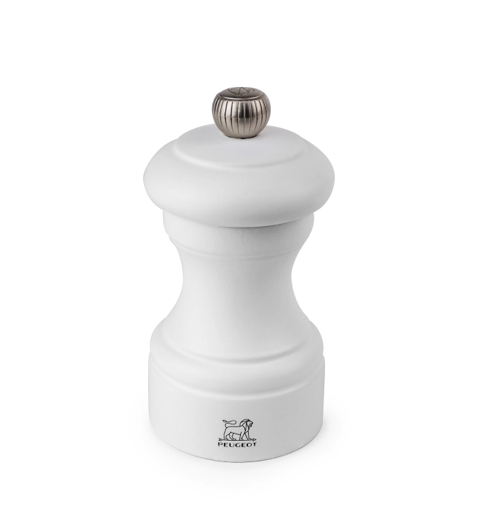 Bistro moulin à sel blanc mat 10 cm