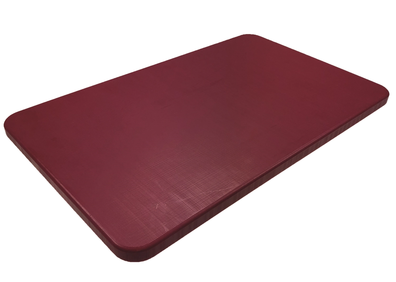 Planche à découper gn 1/1 rouge sans rainure