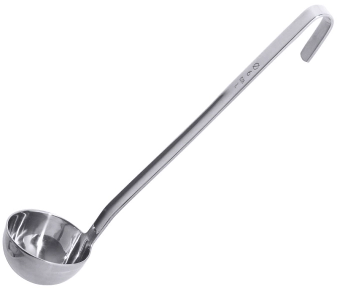 Louche forme profonde Ø 7cm longueur du manche 32cm