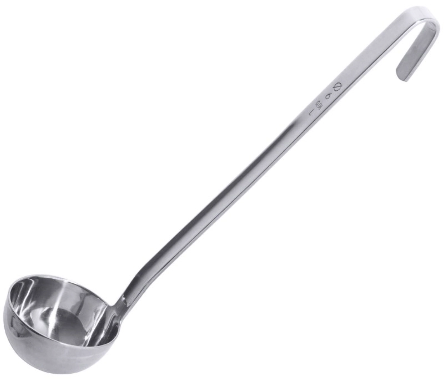 Louche forme profonde Ø 14cm longueur du manche 43cm