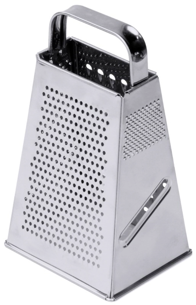 Râpe carrée H 20cm, forme de toit empilable
