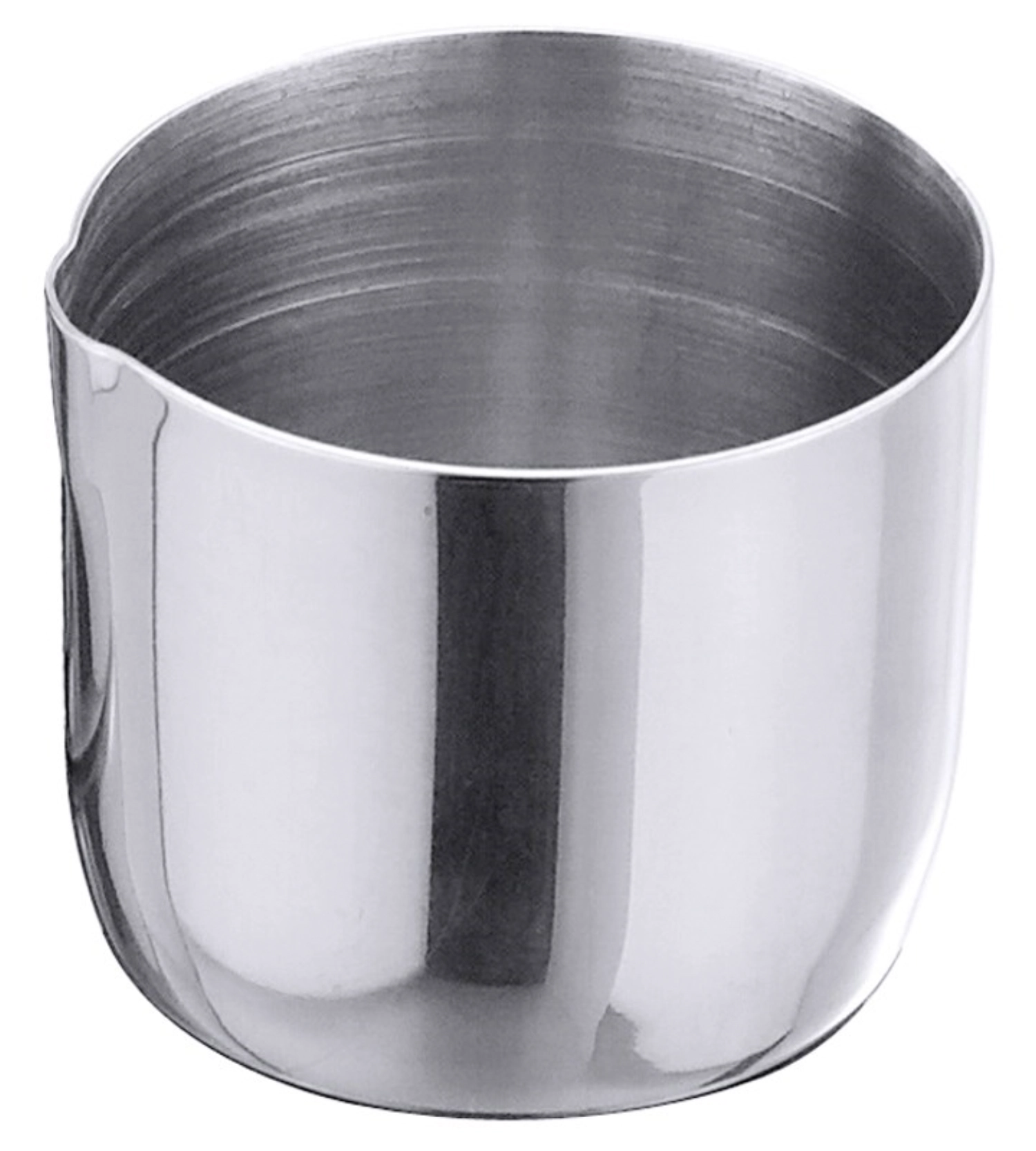 Verseur à crème sans manche 0.03 lt. 3.2cm, acier inoxydable
