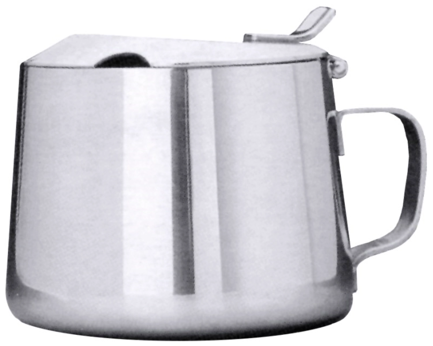 Sucrier 0.35 lt., acier inoxydable