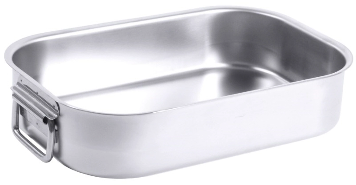 Poêle à frire tubulaire rectangulaire 47x32.5cm x 9cm