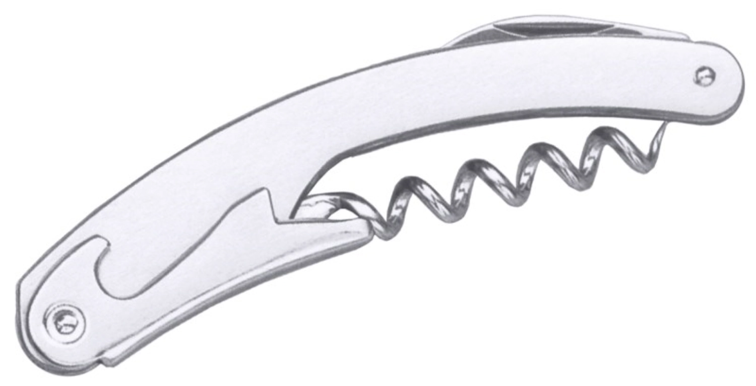 Kellnermesser, gebogen