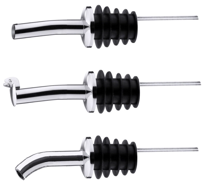 Flaschenausgiesser 12 cm Pfropfen mit Luftrohr