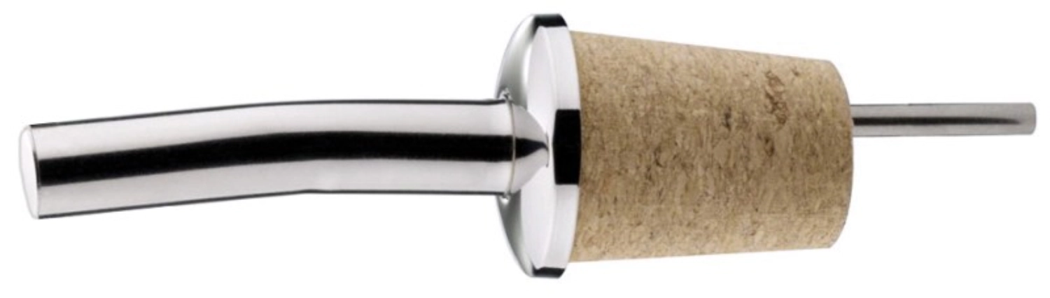 Verseur de bouteilles 9 cm bouchon naturel a. tube d'air