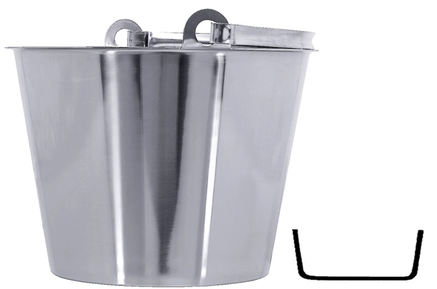 Seau sans pneu au sol 10 lt.