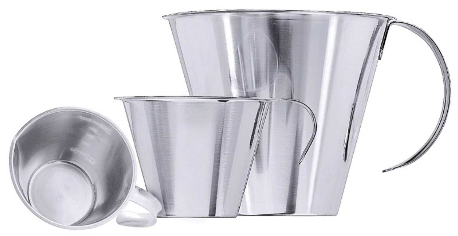 Messbecher ohne Fuss 0.25 l