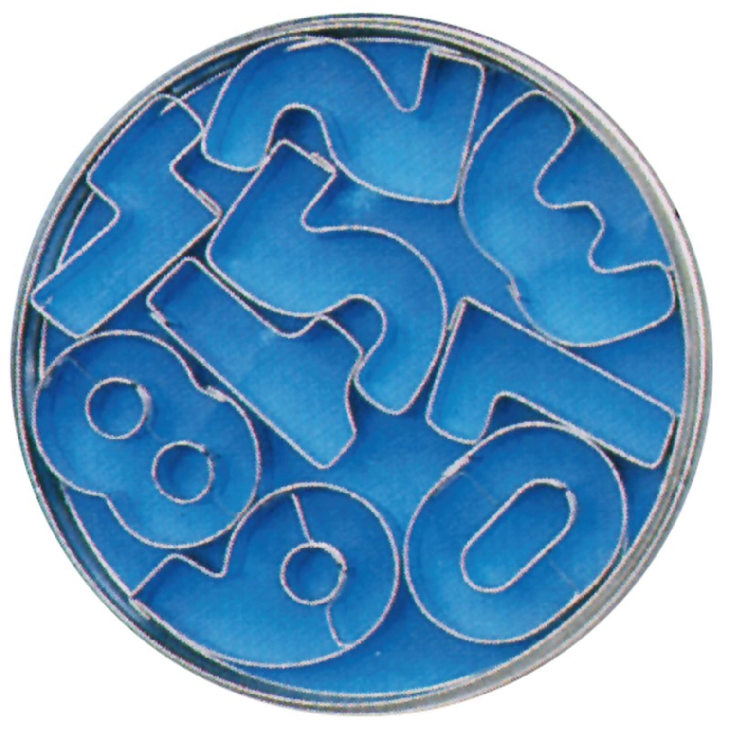 Emporte-pièces Chiffres Set a. chiffres 0-8 (9 pièces)