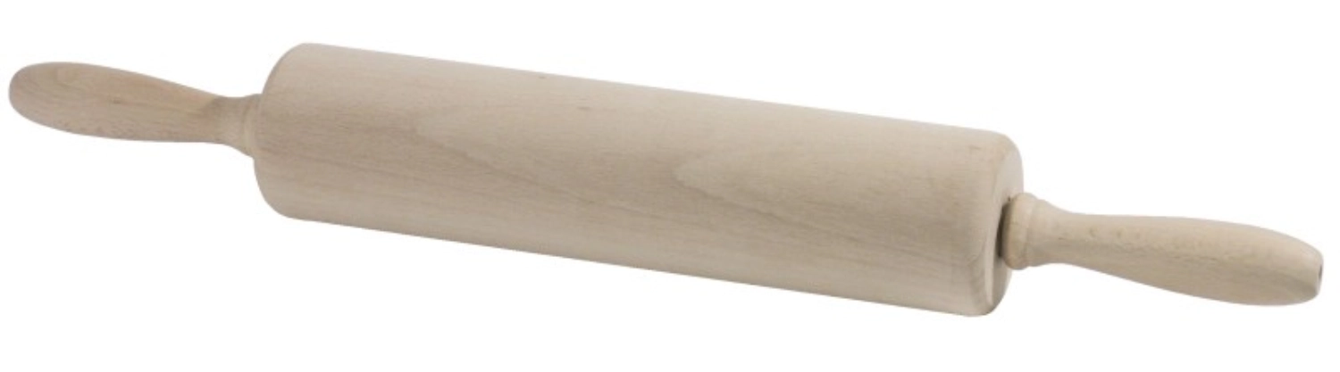 Rouleau à pâte 25 cm en bois de hêtre