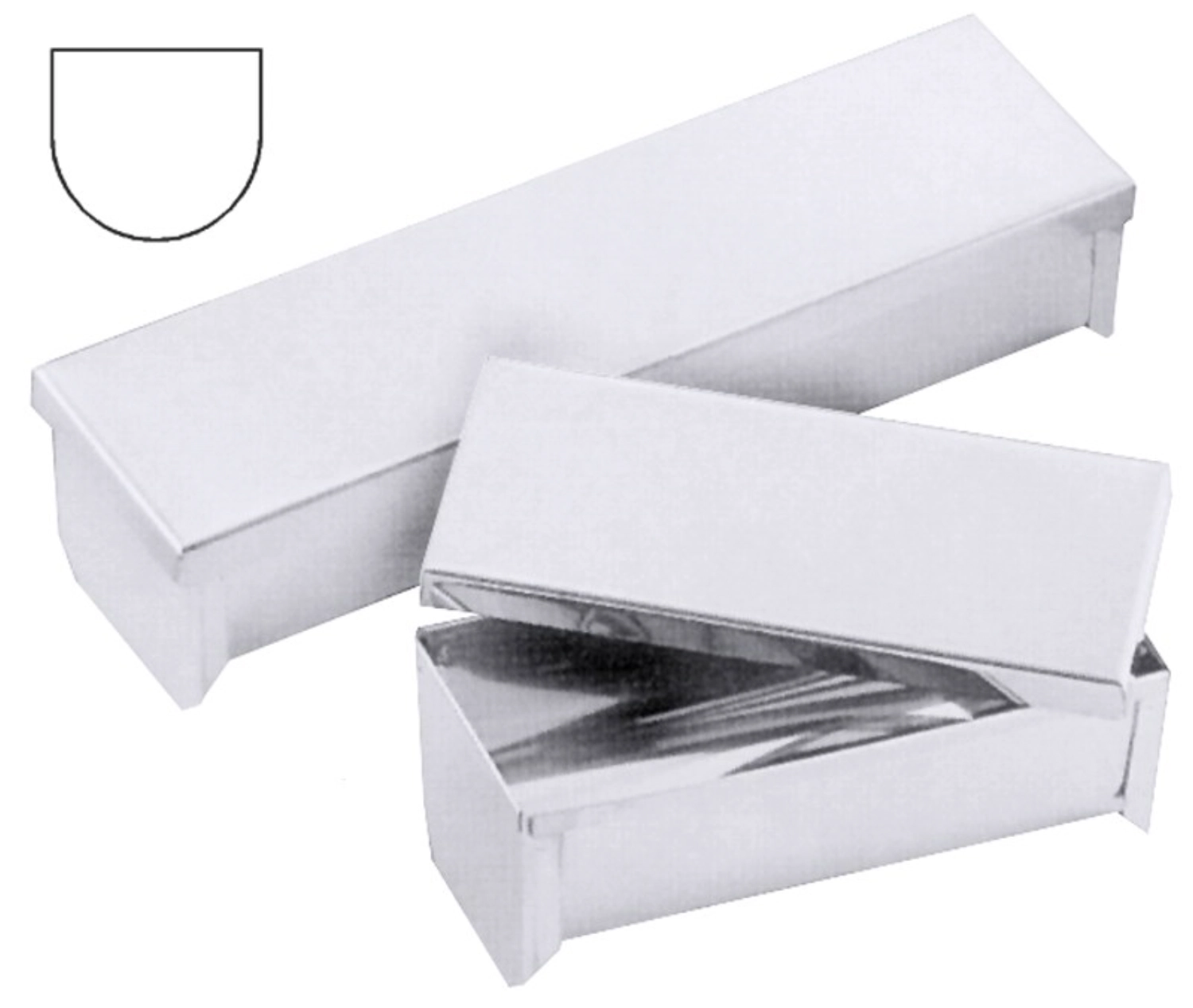 Terrinenform B: 7.5cm H: 7cm L: 23cm mit Deckel