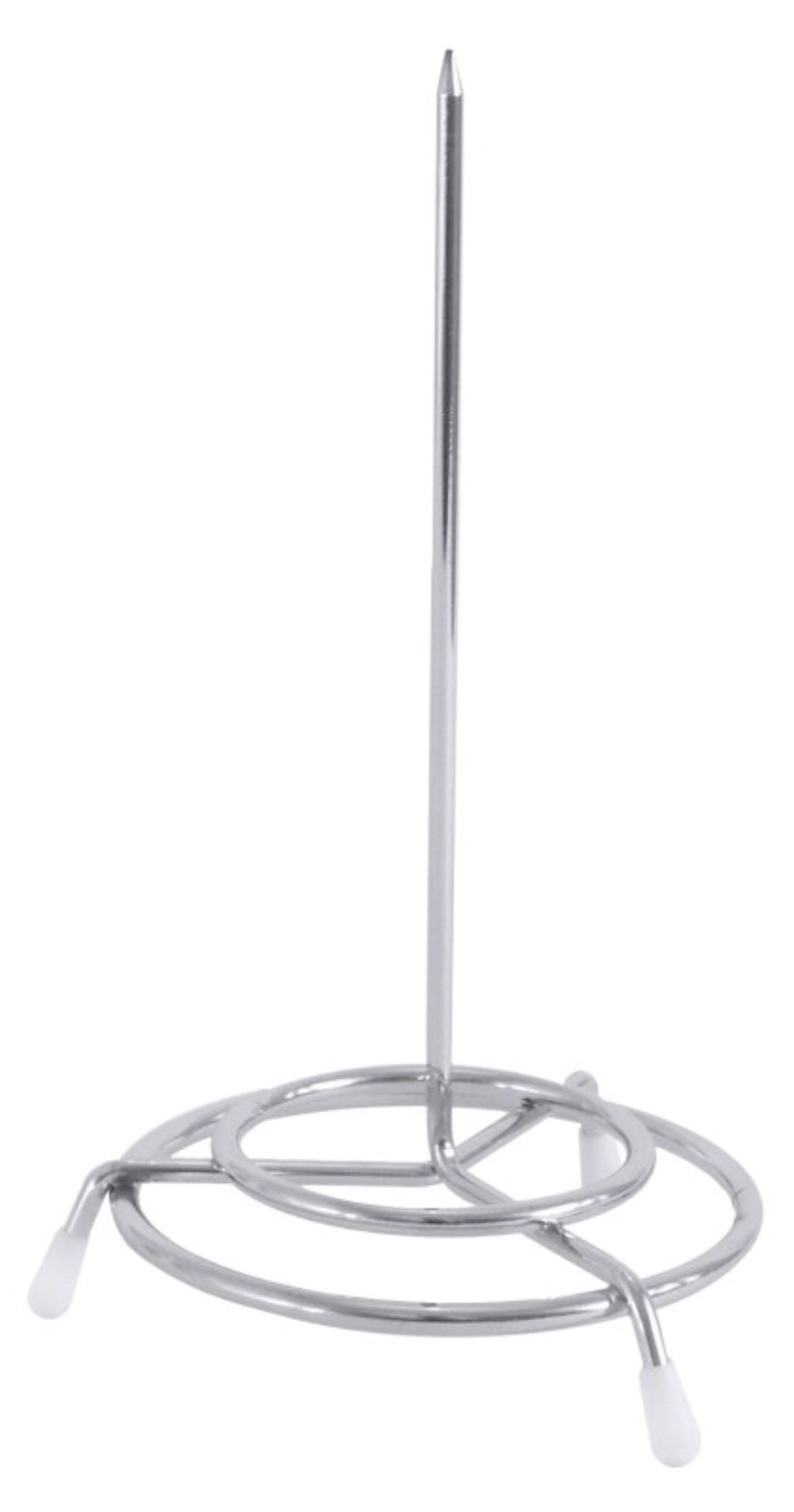 Pique à bonbons en fil chromé H 15.5cm